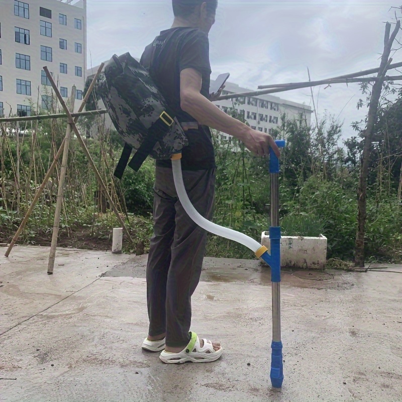 1 ensemble de distributeur dengrais avec poignée pour jardin, dispositif de topdressage pour , distributeur dengrais, machine à engrais et pointeur dengrais Détails du produit 4