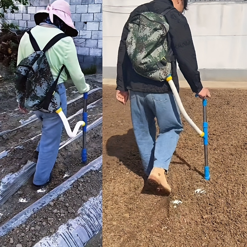 1 ensemble de distributeur dengrais avec poignée pour jardin, dispositif de topdressage pour , distributeur dengrais, machine à engrais et pointeur dengrais Détails du produit 7